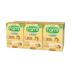 Lô 6 Sữa Đậu Nành Vinasoy Fami Canxi Vị Cafê 200ml chính hãng | Siêu Thị GO!– Thực phẩm giá tốt