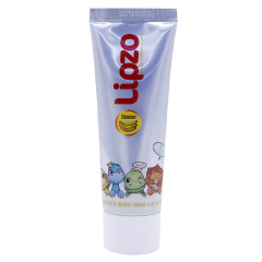 Kem đánh răng Lipzo trẻ em hương chuối 75G chính hãng