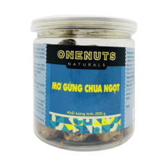 Mơ Gừng Chua Ngọt Onenuts 200g chính hãng