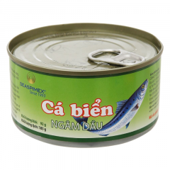 Cá biển ngâm dầu Seapimex hộp 185g chính hãng