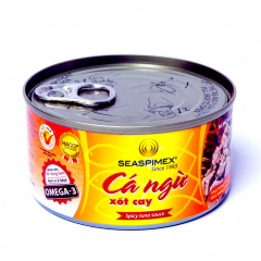 Cá ngừ xốt cay Seapimex 185G chính hãng