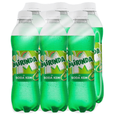 Lô 6 nước ngọt Mirinda soda kem chai 390ml chính hãng
