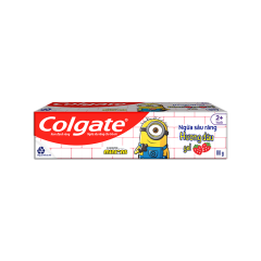 Kem đánh răng Colgate trẻ em Minion hương dâu 80g chính hãng