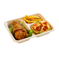 Kid combo gà rán + mì Ý + khoai tây chiên chính hãng