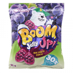 Kẹo dẻo Boom vị nho 91g chính hãng