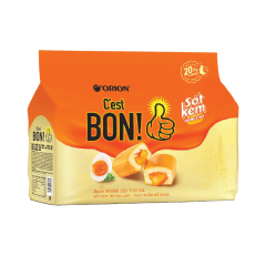 Bánh Cest Bon sốt kem trứng muối 162.4g chính hãng