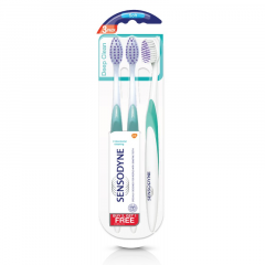 Lô 3 bàn chải đánh răng Sensodyne Deep Clean chính hãng