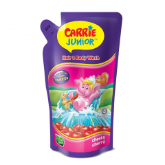 Tắm gội Carrie Junior Cherry túi 500g chính hãng