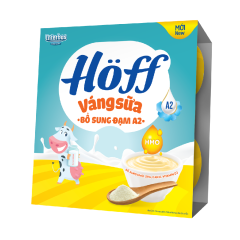 Lốc 4 váng sữa Hoff sữa non đạm A2 55g chính hãng | Siêu Thị GO!– Thực phẩm giá tốt