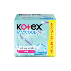Băng vệ sinh Kotex Maxcool siêu mỏng cánh 20 miếng chính hãng