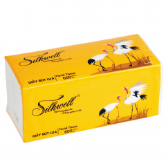 Khăn giấy rút Silkwell 3 lớp 200 tờ chính hãng