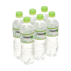 Lô 6 nước uống tinh khiết Dasani chai 510ml chính hãng