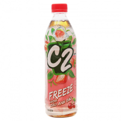 Trà đen C2 hương dâu anh đào chai 455ml chính hãng