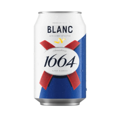 Bia Blanc 1664 Lon 330ml chính hãng
