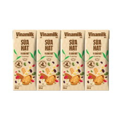 Lô 4 sữa 9 loại hạt Vinamilk Super Nut hộp 180ml chính hãng | Siêu Thị GO!– Thực phẩm giá tốt