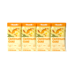 Lốc 4 sữa dinh dưỡng Optimum Gold 110ml chính hãng
