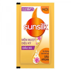 Lô 10 gói dầu xả Sunsilk vàng mềm mượt 6g chính hãng