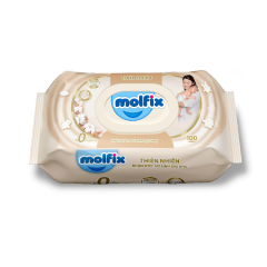 Khăn ướt Molfix em bé dịu nhẹ 100M chính hãng
