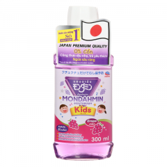 Nước súc miệng Mondahmin Kids Grape 300ml chính hãng