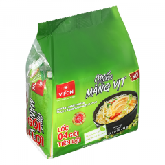 Lô 4 gói miến Vifon vị măng vịt 58g chính hãng