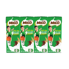 Lô 8 Sữa Milo 180ml chính hãng | Siêu Thị GO!– Thực phẩm giá tốt