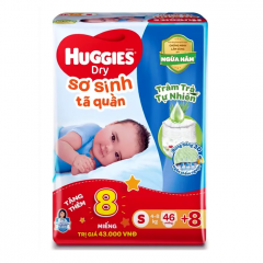 Tã quần Huggies Dry S46 chính hãng