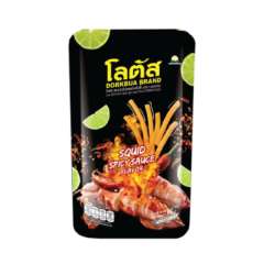 Snack que Dorkbua vị mực sốt cay gói 62g chính hãng