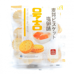 Bánh quy mạch nha Franzzi lòng đỏ trứng muối 102g chính hãng