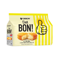 Bánh Cest Bon sợi thịt gà 136g chính hãng