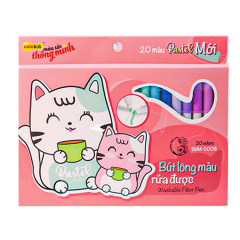 Bút lông màu rửa được SWM-C008 20 màu chính hãng