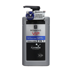 Dầu gội Romano 2 in 1 VIP Vision 650g chính hãng