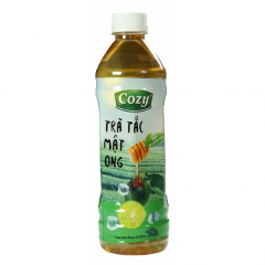 Trà Cozy tắc mật ong chai 455ml chính hãng