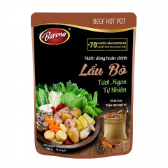 Nước dùng hoàn chỉnh Lẩu Bò Barona 164g chính hãng | Siêu Thị GO!– Thực phẩm giá tốt