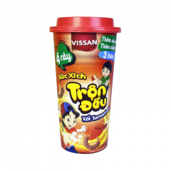 Xúc xích tiệt trùng Vissan xốt Tamarind 62g chính hãng