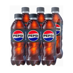 Lô 6 nước ngọt Pepsi Zero chai 390ml chính hãng