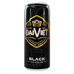 Bia Đại Việt Black lon cao 330ml chính hãng