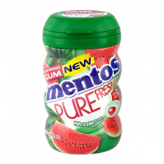 Gum Mentos Pure Fresh dưa hấu 61.25G chính hãng