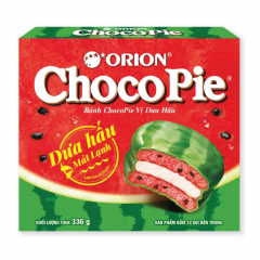Bánh Choco Pie dưa hấu 336g chính hãng