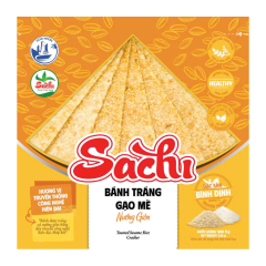 Bánh tráng gạo mè nướng giòn Sachi 75g chính hãng
