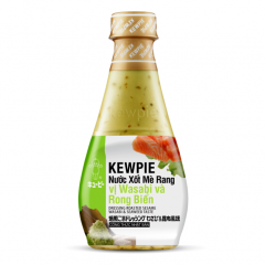 Nước xốt mè rang Kewpie vị wasabi và rong biển 210ml chính hãng