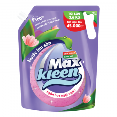Nước lau sàn Maxkleen ngàn hoa ngọt ngào túi 3.6kg chính hãng