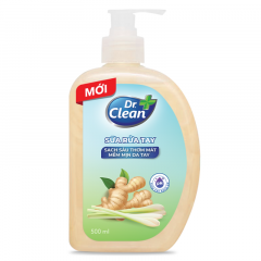 Sữa rửa tay Dr.Clean sả gừng 500ml chính hãng