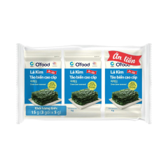 Lô 3 Lá kim OFood tảo biển cao cấp 5g chính hãng | Siêu Thị GO!– Thực phẩm giá tốt