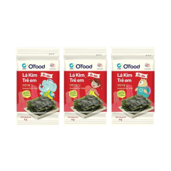 Lô 3 Lá kim OFood trẻ em 5g chính hãng | Siêu Thị GO!– Thực phẩm giá tốt