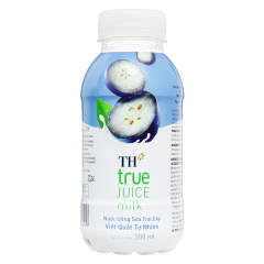 Nước trái cây TH true Juice Milk hương Việt Quất 300ml chính hãng