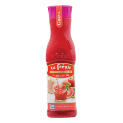 Nước cốt Lafresh ổi chai 650ml chính hãng
