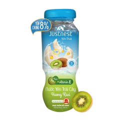 Nước yến Justnest hương kiwi 8% 160ml chính hãng | Siêu Thị GO!– Thực phẩm giá tốt