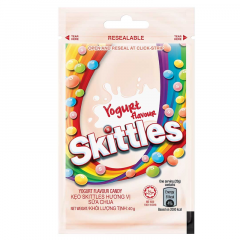 Kẹo Skittles hương sữa chua gói 40g chính hãng