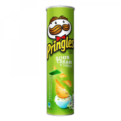 Khoai tây chiên Pringles Sour Cream&Onion 134g chính hãng