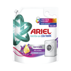 Nước giặt Ariel cửa trước hương Downy oải hương túi 3.05kg chính hãng